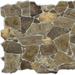 Dundee Deco s Brown Faux Stone PVC 3D Wall Panel 3.2 ft X 2.1 ft (98cm X 63cm) Interior Design Wall Paneling Decor Total Coverage 6.7 sq. ft. (0.6 sq. m)