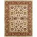 Tabriz Collection Hand-Knotted Lambs Wool Area Rug Yellow - 9 ft. x 11 ft. 9 in.