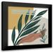 Thorns Becky 15x15 Black Modern Framed Museum Art Print Titled - Mid Century Modern IV Light