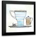 Schlabach Sue 12x12 Black Modern Framed Museum Art Print Titled - Good Brew VIII