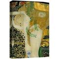 wall26 Canvas Print Wall Art Water Serpents II 1907 Gustav Klimt Classic Illustrations Fine Art Decorative Vintage Colorful Historic Multicolor Retro for Living Room Bedroom Office - 12 x18&q