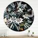 Designart 1 in Quartz Traditional Wall Clock