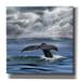 Epic Graffiti Whale Fluke by Chris Dobrowolski Canvas Wall Art 18 x18