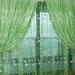 1Pc Sun Flower Net Voile Screening Window Curtains Sheer Drape Panel Home Decor