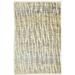Brown Wool / Jute Rug 5X8 Modern Hand Knotted Scandinavian Abstract Room Size