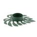 Candlestick Leaf Shape Desktop Ornament Metal Turtle Leaf Candle Holder for Home Decor