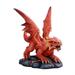 Pacific Giftware Standing at 4.5 Anne Stokes Age of Dragons Fire Dragon Wyrmling Home Tabletop Decorative Resin Figurine.