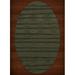 Dalyn Dover Area Rug DV16 Dv16 Fern Stripes Lines 4 x 6 Oval