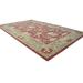 Red Wool Rug 5 X 8 Persian Hand Tufted Sarouk Oriental Room Size Carpet