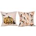 Dezsed Throw Pillow Covers Clearance 2Pc Halloween Pumpkin Throw Pillow Cover Fall Decor Pumpkins Pillow Cuhion Halloween Decoration Multicolor