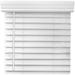 spotblinds Custom Made Cordless 2 Inch Faux Wood Horizontal Window Blind - Child Safe Choose Your Width and Length - This blind will be 36 Inch Wide x 18 Inch Long In Pecan Printed Real Grain