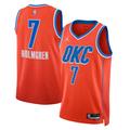 Maillot Oklahoma City Thunder Jordan Statement Edition Swingman - Orange - Chet Holmgren - Unisexe - Homme Taille: S