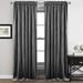 StangH Grey Velvet Curtains 84 inches Long - Soft Thick Velvet Blackout Curtain Drapes Thermal Insulated Window Treatment Set Panels for Living Room/Dorm W52 x L84 Per Panel Set of 2