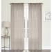 DFL Sheer Curtains 2 Pack - Curtain Rod Pocket Sheer Window Curtains - Sheer Curtains 104 X 84 inches Long - Assorted Colors & Sizes Window Curtain Panels (Antique)