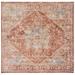 SAFAVIEH Valencia James Oriental Traditional Area Rug Rust/Beige Blue 6 4 x 6 4 Square