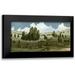 Caroline Emma 14x9 Black Modern Framed Museum Art Print Titled - Rolling Green III