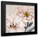 Allen Kimberly 12x12 Black Modern Framed Museum Art Print Titled - Spring Bloom 1