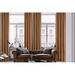 3S Brother s Home Decorative Cappuccion Curtains Extra Wide Extra Long Luxury Colors Linen Look Custom Made 5-25 Feet Made in Turkey Hang Back Tab ( 1 Panel ) Home DÃ©cor (52 Wx95 L)