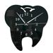 yubnlvae timers wall teeth decoration wall creative 3d clock mirror creative acrylic home clock home decor household appliances