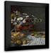 Monet Claude 15x18 Black Modern Framed Museum Art Print Titled - Still Life with Flowers and Fruit