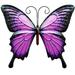 Metal Butterfly Wall Art Decor Beautiful Vintage Sculptures Ornament for Home Patio Garden New