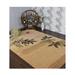 Glitzy Rugs UBSK00905T00X04A9 5 x 8 ft. Hand Tufted Wool Floral Rectangle Area Rug Light Brown