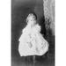 Print: African American Girl Seated On Stool 1899