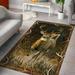 Flagwix Area Rug for Living Room Bedroom Deer Hunting Rug MLH2095R Indoor Outdoor 4 x 6 Rectangle Rug