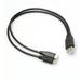 Usb 2.0 Type C Male to Male Dual Micro Usb Splitter Y Charging Data Cable