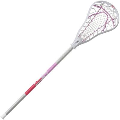 STX Lilly-Mesh Girls' Lacrosse Stick White/Pink
