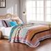 Thalia Quilt Bed Set Multi Bright, King / Cal King, Multi Bright