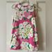 Lilly Pulitzer Dresses | Lilly Pulitzer Size 8 Classic Summer Floral Shift | Color: Green/Pink | Size: 8g