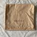 Gucci Bags | Authentic Gucci Flap Dust Bag W Dual Pockets | Color: Tan | Size: Os
