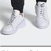 Adidas Shoes | Adidas Advantage Pokemon White Black Men Classic Shoes Sneakers Us 9.5 .Fw6670 | Color: White | Size: 9.5