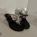 J. Crew Shoes | J Crew Black Leather Sandals Size 7 | Color: Black | Size: 7