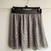 J. Crew Skirts | J.Crew Gray Severn Lace Grosgrain Ribbon Silver | Color: Gray/Silver | Size: 2