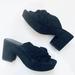 Rebecca Minkoff Shoes | New Rebecca Minkoff Suede Platform Sandals | Color: Black | Size: 5