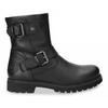 Winterboots PANAMA JACK, Damen, Gr. 42, schwarz, Nappaleder, klassisch, Schuhe, Stiefelette, Warmfutter, mit Logoprägung an der Ferse