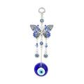 Butterfly blue glass eye pendant eye indoor wall hanging wall pendant