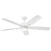 Kichler 310130 Tranquil 56 5 Blade Indoor / Outdoor Led Ceiling Fan - White