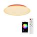 Eccomum 28W LEDs RGB+CCT 12Inches Intelligent Ceiliing Light with Controller Supported Wirelessly & BT Double Connected/ Supported Phones App Control Voice Control/ 16 Millions Colors Cha