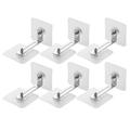 Furniture Anchors Wall Anchors Anti Tip Furniture Anchors No Drill Adhesive Furniture Wall Anchors for Baby 6 Pcs