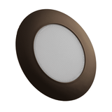 NICOR Lighting 6-Inch Recessed Lexan Shower Trim with Albalite Lens Oil-Rubbed Bronze (17505OB)