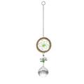 Crystal Sun Catcher and Dream Catcher for Window Fengshui Rainbow Pendant with Chandelier Ball