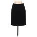 Express Outlet Casual Skirt: Black Solid Bottoms - Women's Size 00