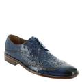 Stacy Adams Genarro Oxford Dress Shoe - Mens 7 Blue Oxford Medium