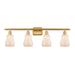 Innovations Lighting Bruno Marashlian Ellery 36 Inch 4 Light Bath Vanity Light - 516-4W-SG-G391-LED