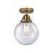 Innovations Lighting Bruno Marashlian Beacon 8 Inch 1 Light Semi Flush Mount - 288-1C-AC-G202-8