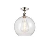 Innovations Lighting Bruno Marashlian Athens 11 Inch 1 Light Semi Flush Mount - 516-1C-WPC-G122-12-LED