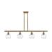 Innovations Lighting Bruno Marashlian Athens 48 Inch 4 Light Linear Suspension Light - 516-4I-OB-G124-6-LED